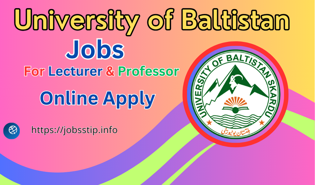 University of Baltistan Jobs