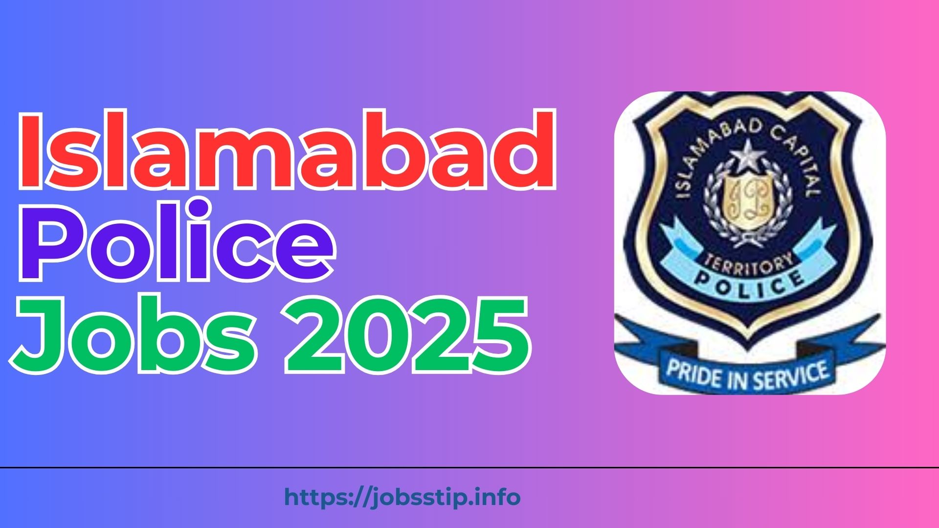 Islamabad Police Jobs