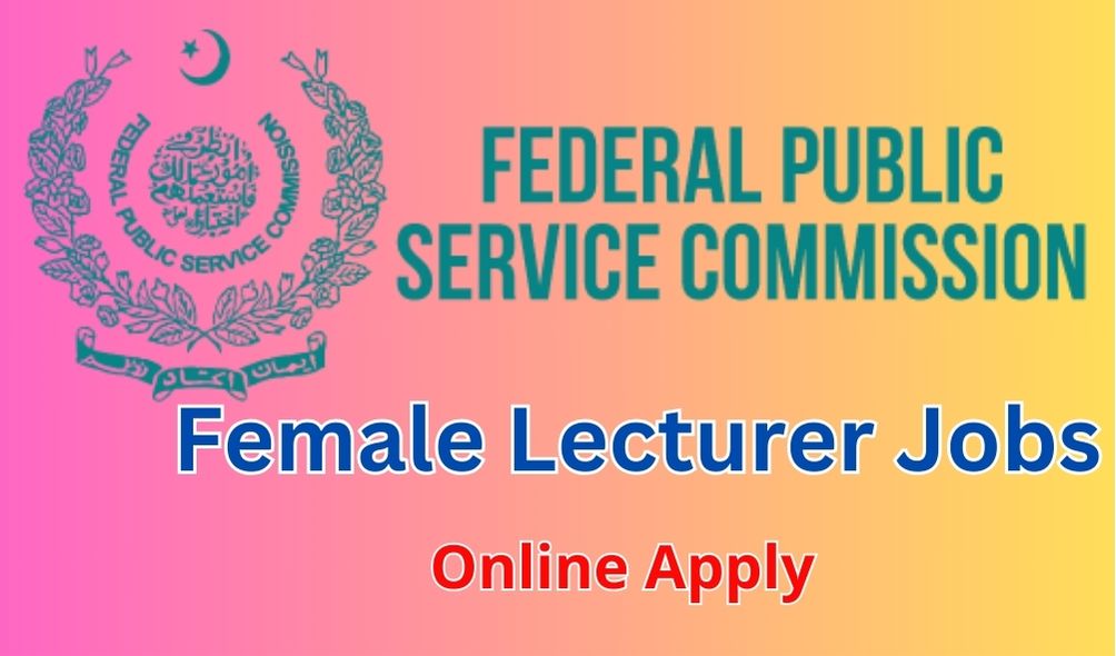 FPSC Female Lecturer Job