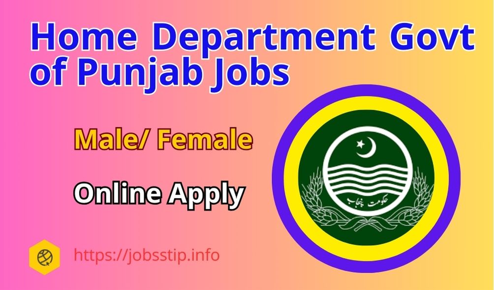 Home Department Govt of Punjab Job