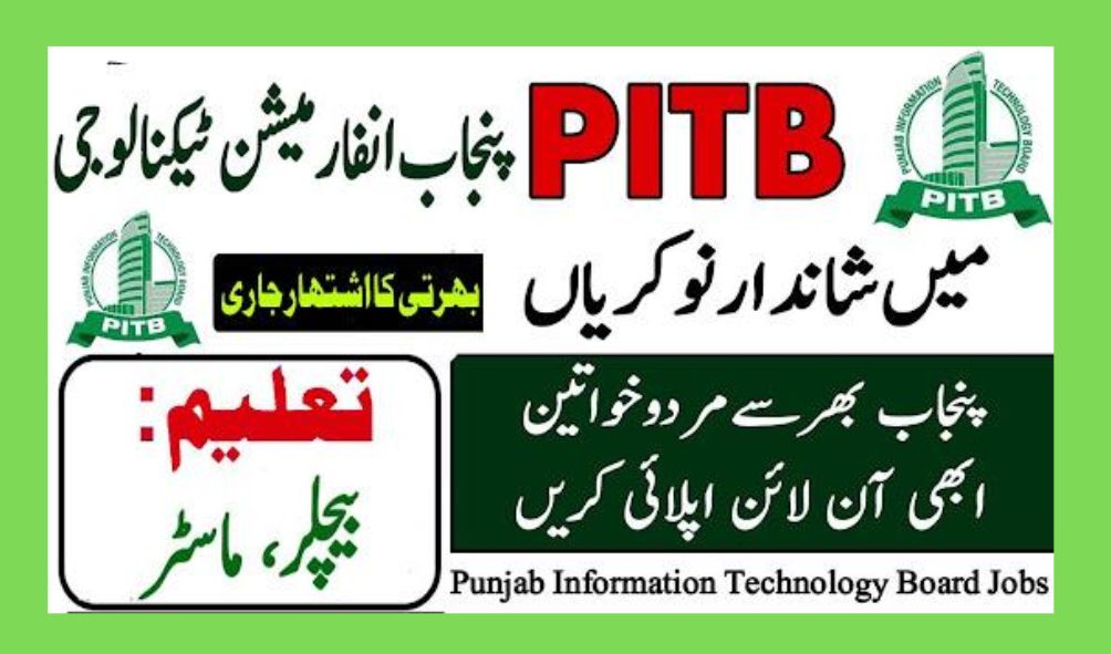 Punjab Information Technology Board Jobs