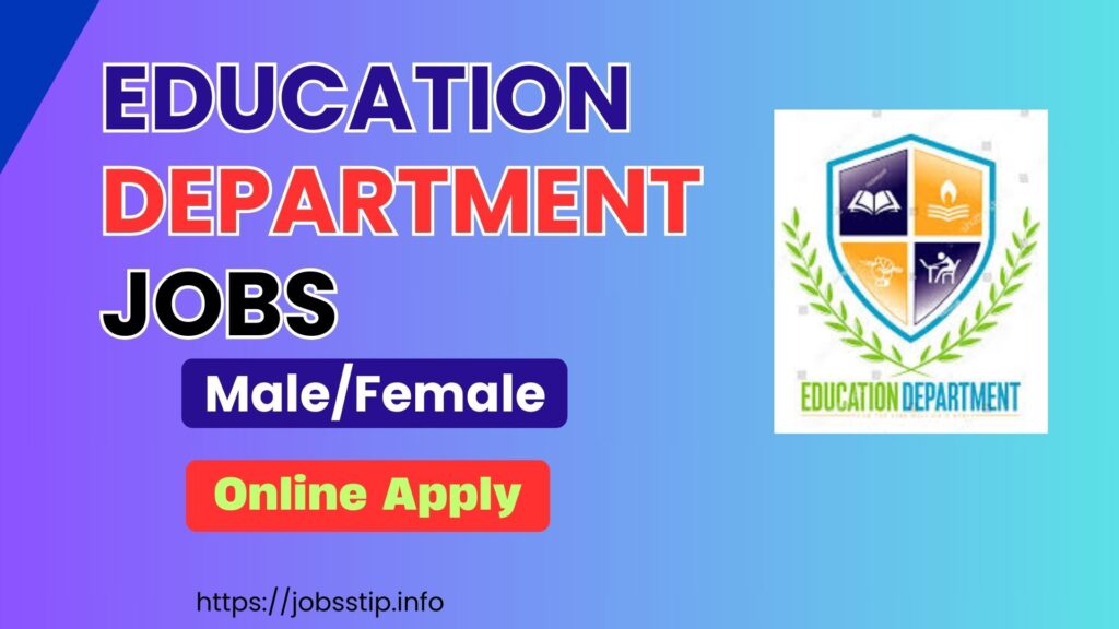 Education Department Jobs