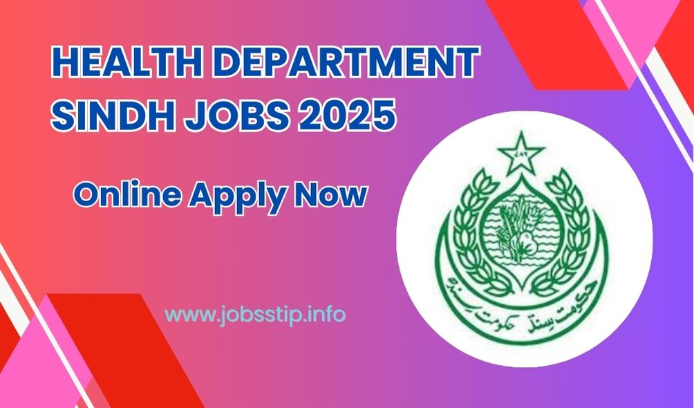 Health Department Sindh Jobs 